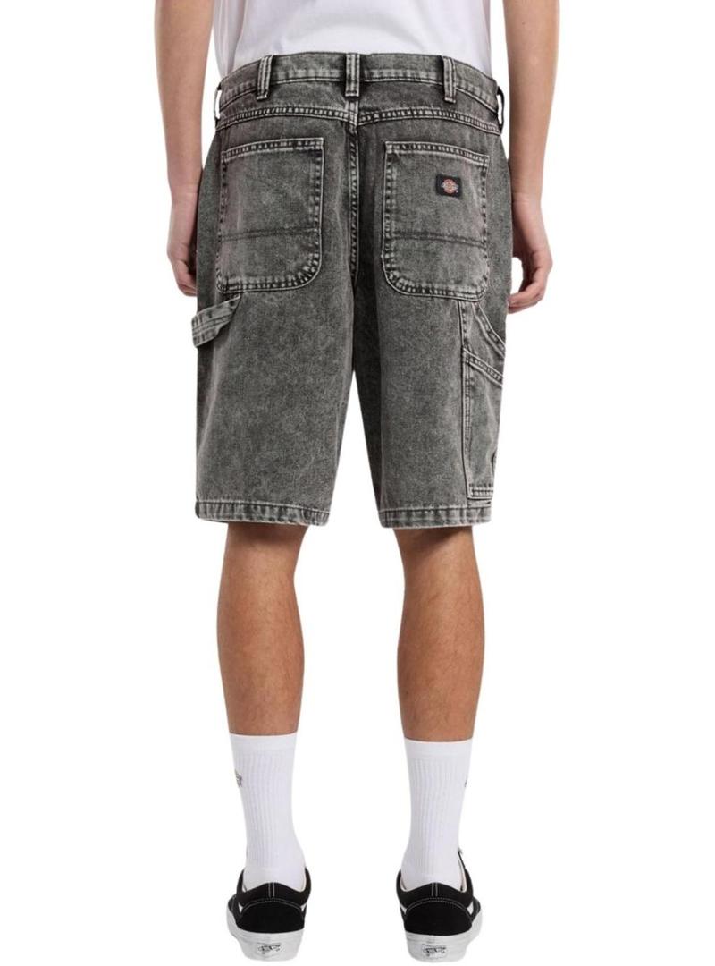 Bermuda Dickies Garyville denim cinza para Homem