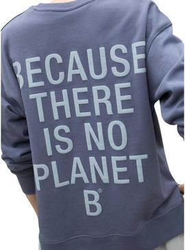 Moletom Ecoalf Storm marinho para mulher