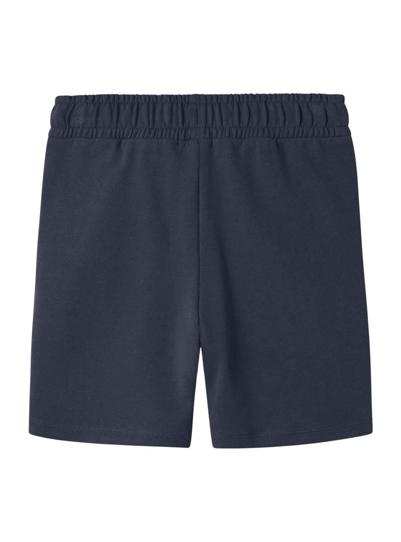 Bermuda Name It Fritzo regular marinho para menino.