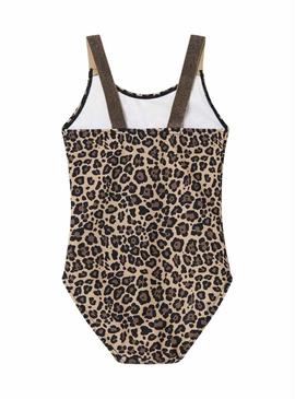 Fato de banho Name It Zeria Leopardo para menina