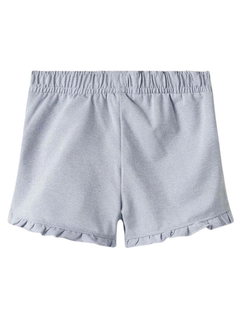 Shorts Name It Friana azul para menina