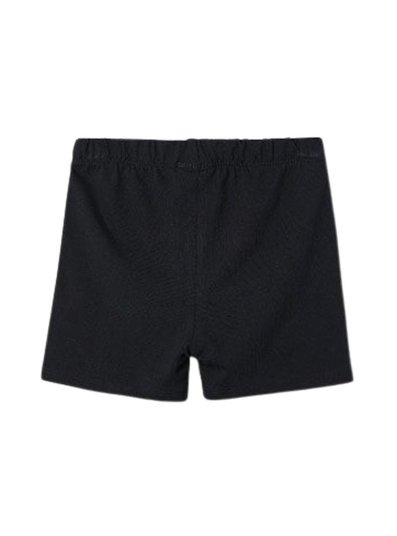 Leggings curtos pretos da Mayoral para menina.