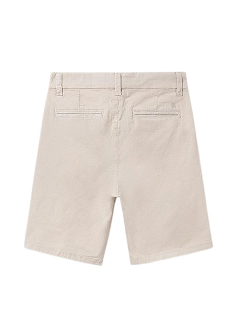 Bermuda Mayoral básica de menino em bege.