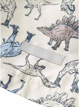 Jaqueta Name It Max Li bege dino para menino