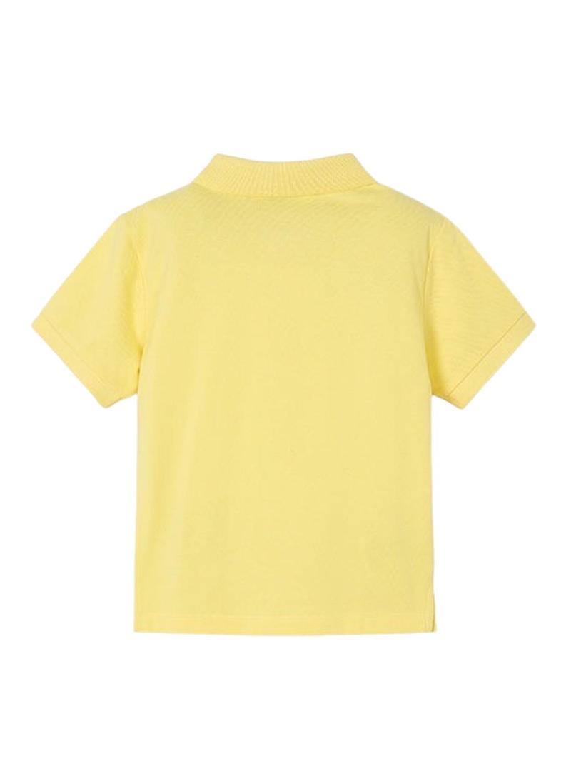 Polo Mayoral granito básico amarelo para criança