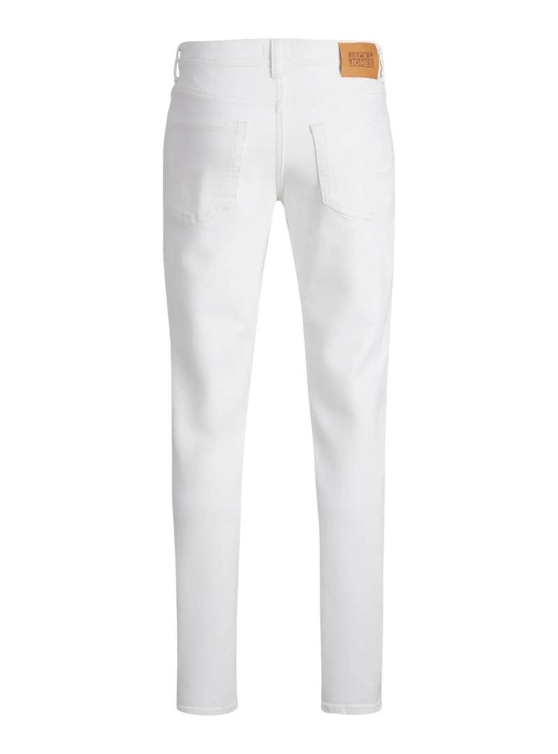 Calça Jack and Jones Glenn Original branca infantil