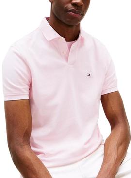 Polo Tommy Hilfiger 1985 rosa para homem
