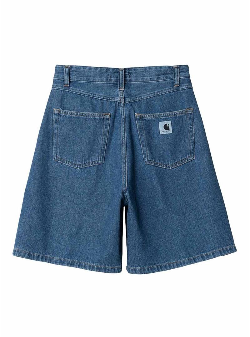 Bermudas Carhartt de cintura alta para mulher