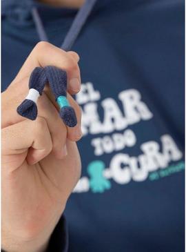 Moletom O Polvo O Mar Azul Marinho homem.