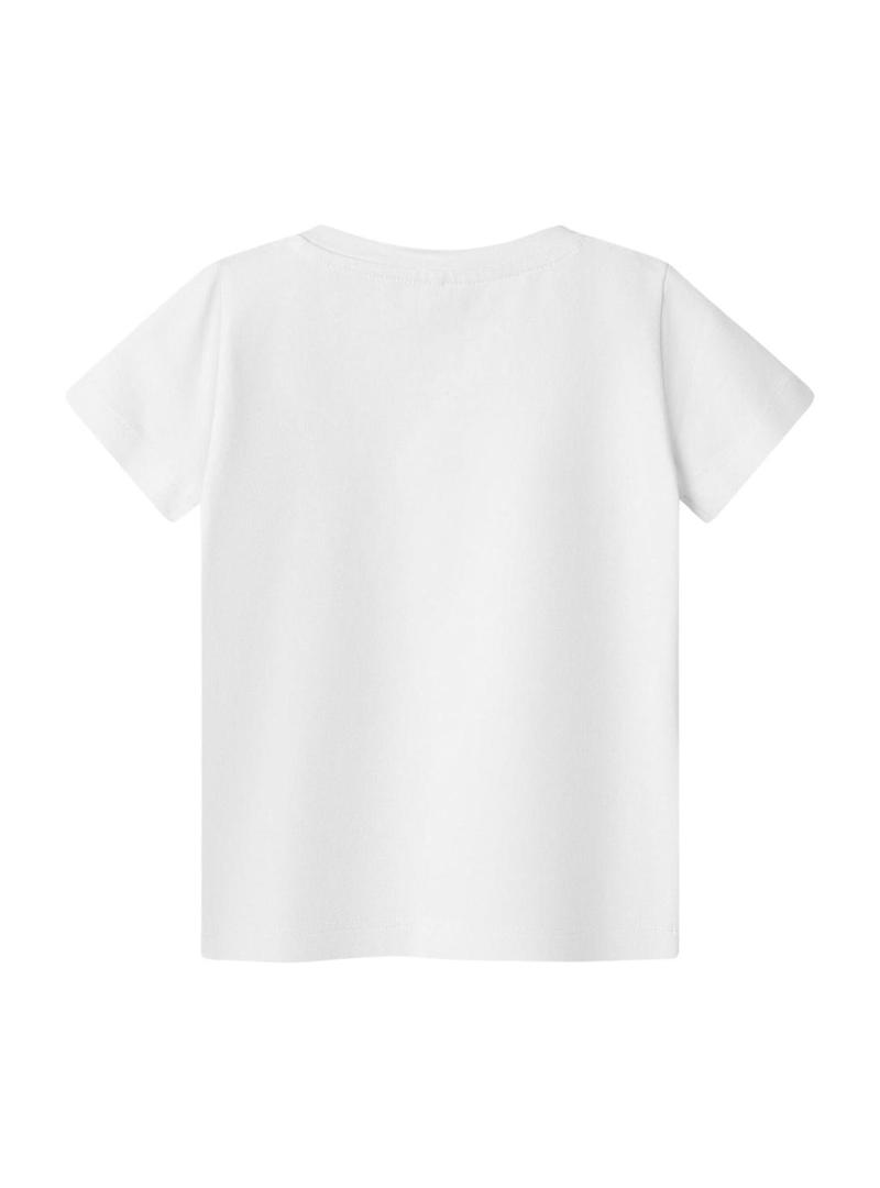 Camiseta Name It Vibbi branca para menina