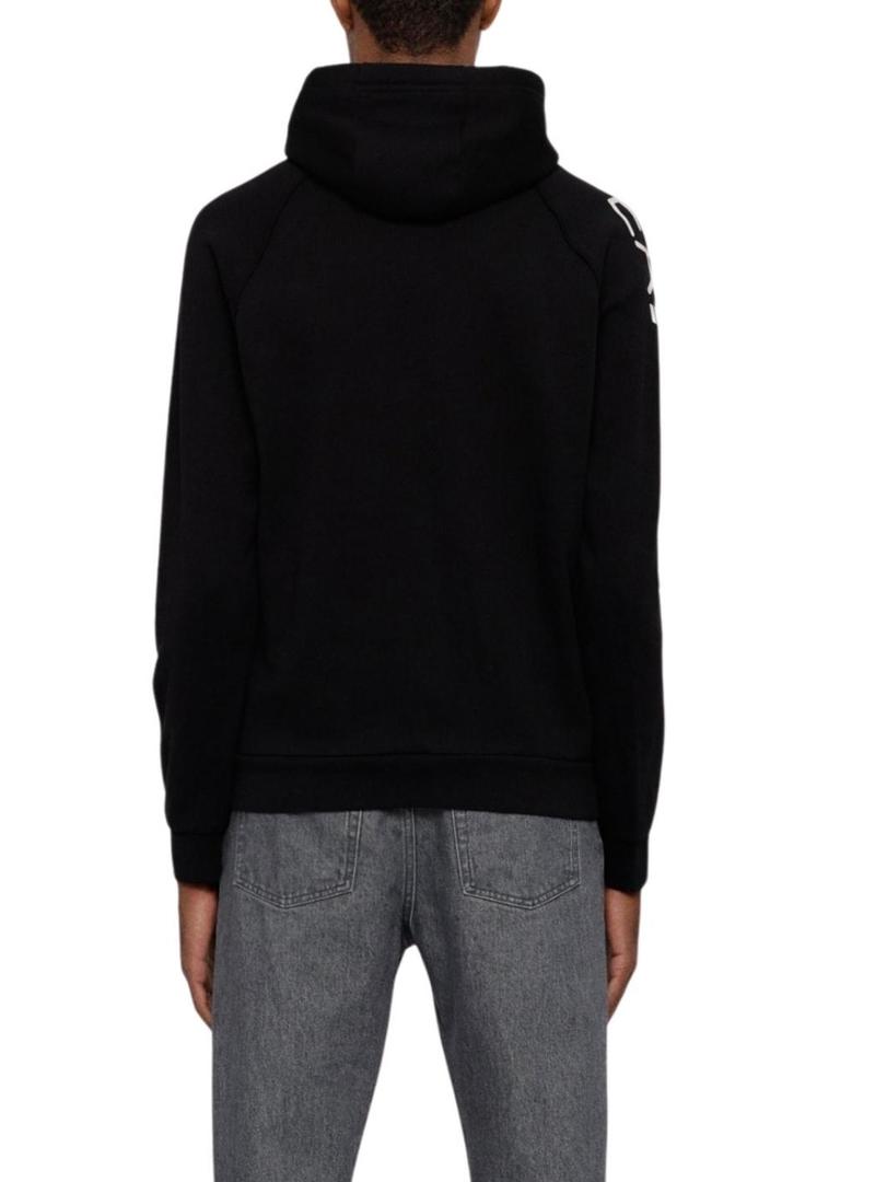 Moletom Emporio Armani EA7 Logo preto para homem.