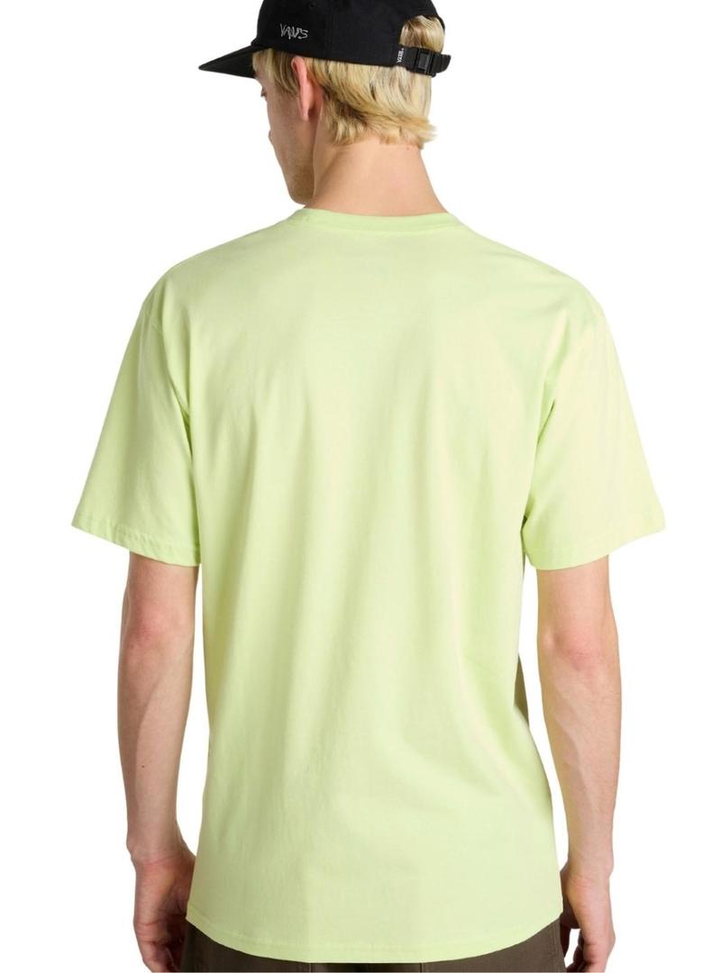 Camisa Vans Times Up verde para homens.