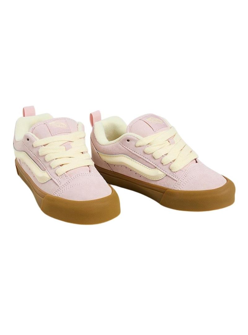 Tênis Vans Knu Skool rosa para mulheres