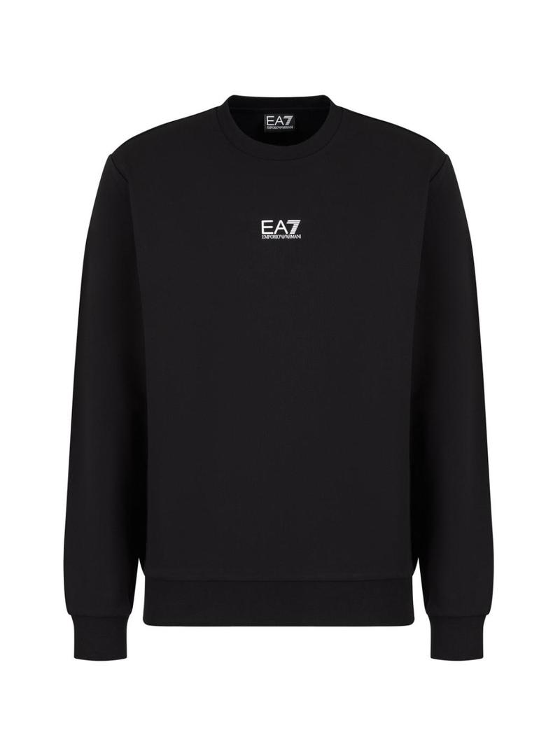 Moletom Emporio Armani EA7 Core Identity preto para homem