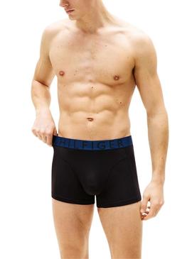 Cuecas Tommy Hilfiger boxer preta para homens
