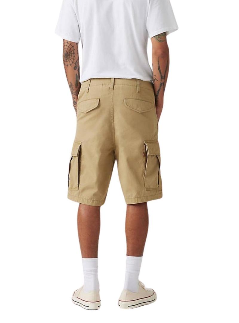 Bermudas Levi's Carrier Cargo bege.