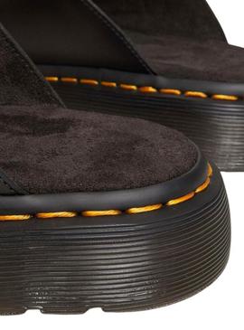 Sandálias Dr Martens Josef preto para mulher.