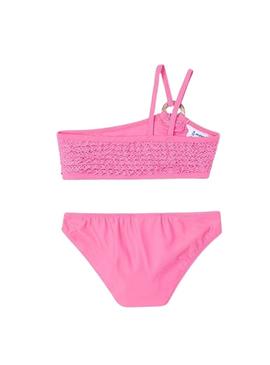 Biquíni Mayoral rosa combinado para meninas