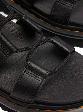 Sandálias Dr. Martens Nartilla preto para mulher.