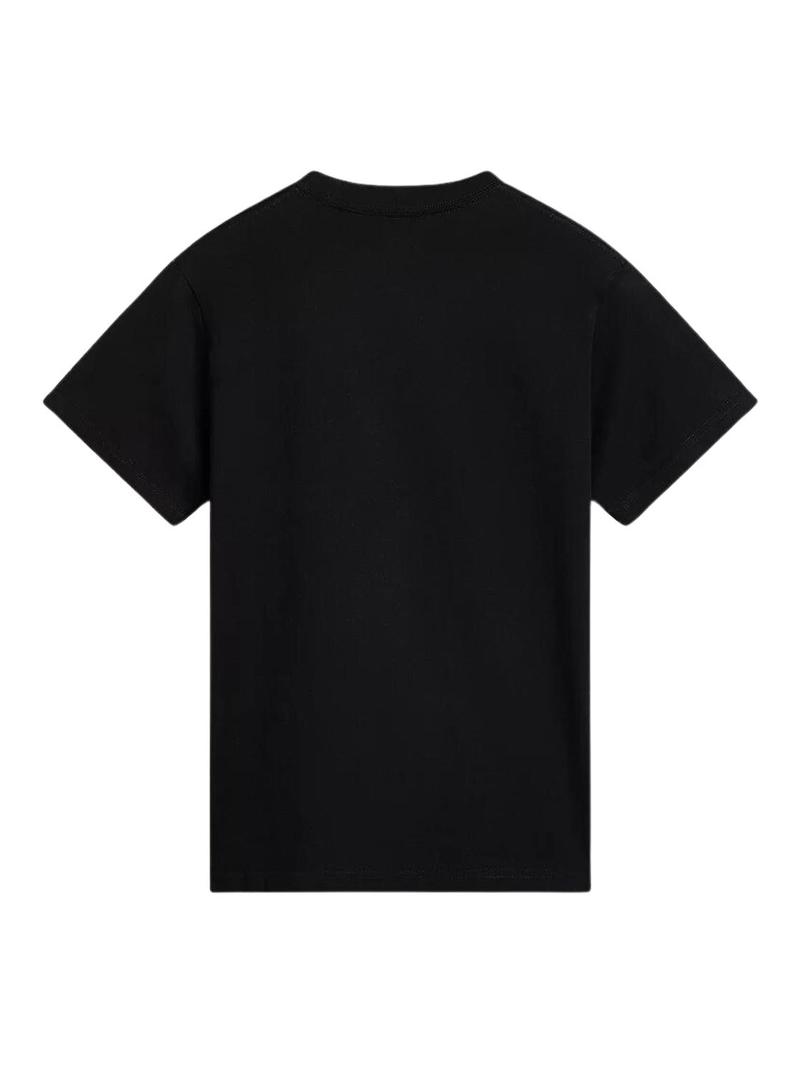 Camiseta Vans Print Box Preta para criança.