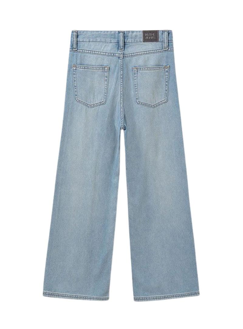  Calças de ganga Mayoral Wide claro para raparigas