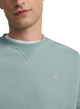 Moletom Silbon Círculo turquesa para homem