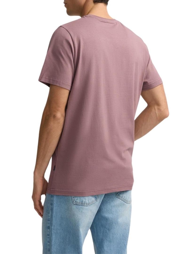 Camisola Silbon Minilogo rosa para homem