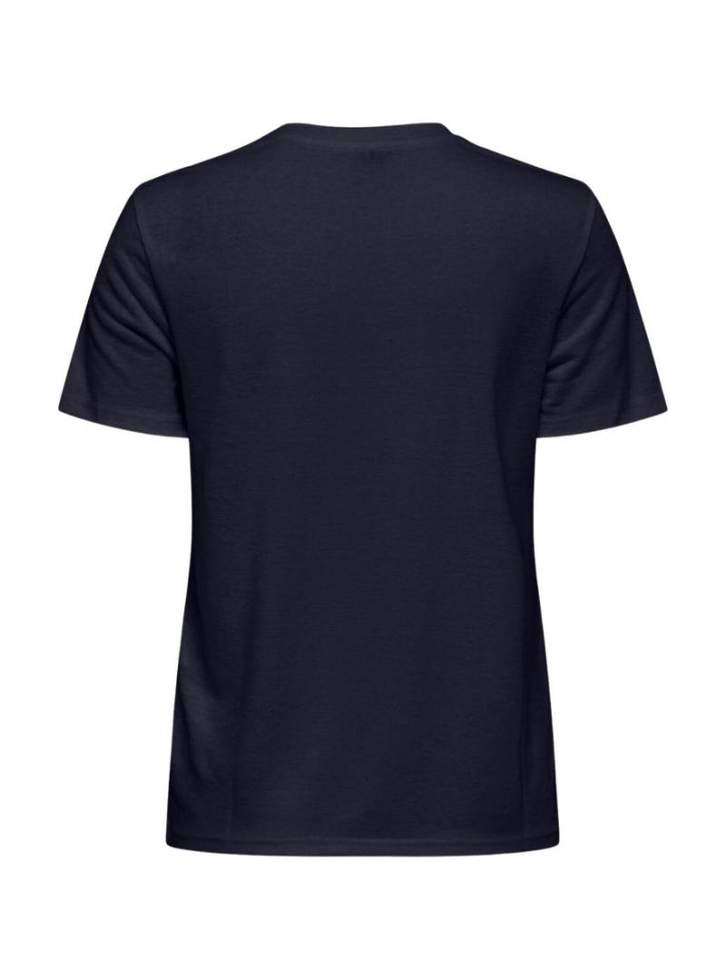 Camisa Only Charlotte marinho para mulher.