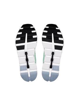  Sneakers On Cloud 6 verde e azul para mulher