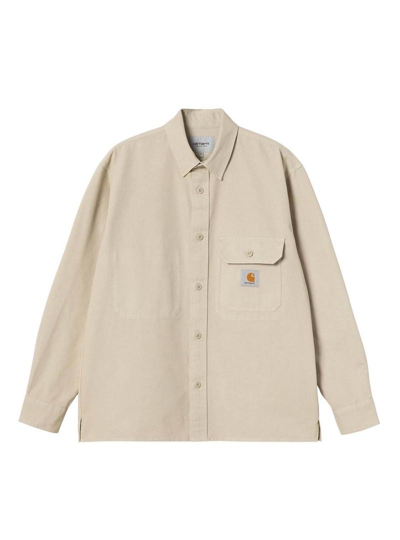 Sobrecamisa Carhartt Reno bege para homem