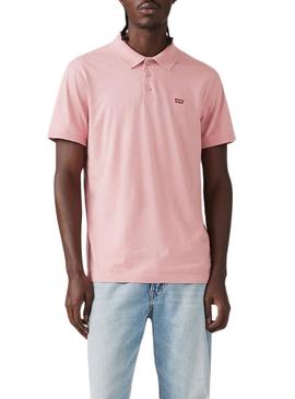 Polo Levis Housemark rosa para homem