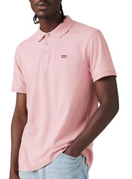 Polo Levis Housemark rosa para homem