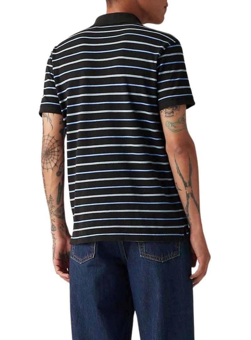   Polo Levis Housemark às riscas  para homem
