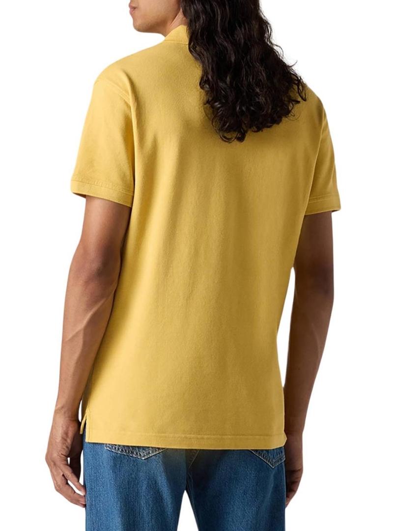 Polo Levis Housemark amarelo para homem