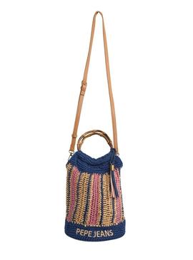 Bolsa Pepe Jeans Cecy multicolor para mulher