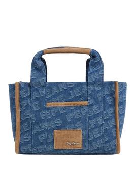 Bolsa Pepe Jeans Zadie denim para mulher