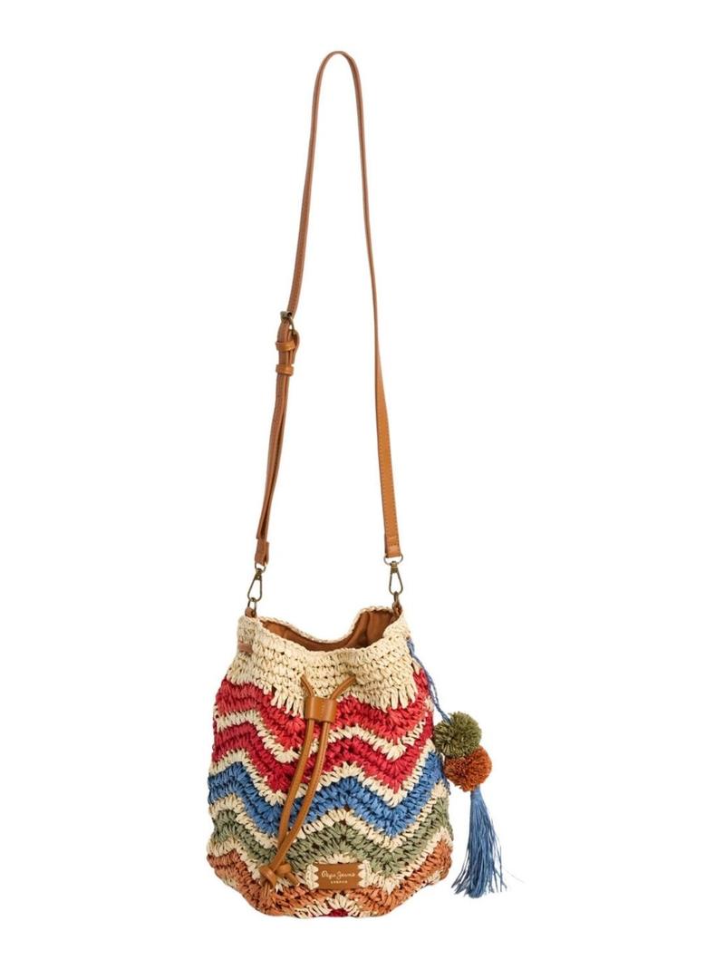 Bolsa Pepe Jeans Eira multicolor para mulher
