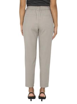 Calça Only Poptrash Aris cinza para mulher.