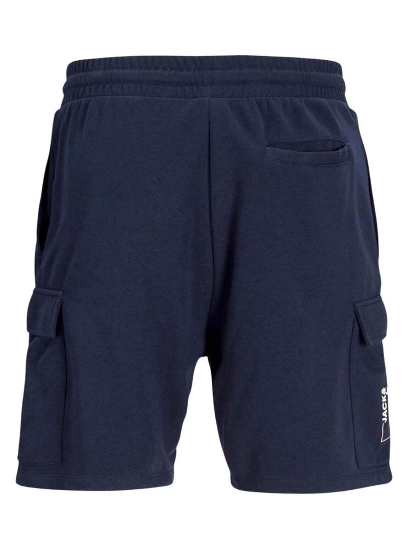 Bermudas Jack and Jones Stkane azul marino para o homem