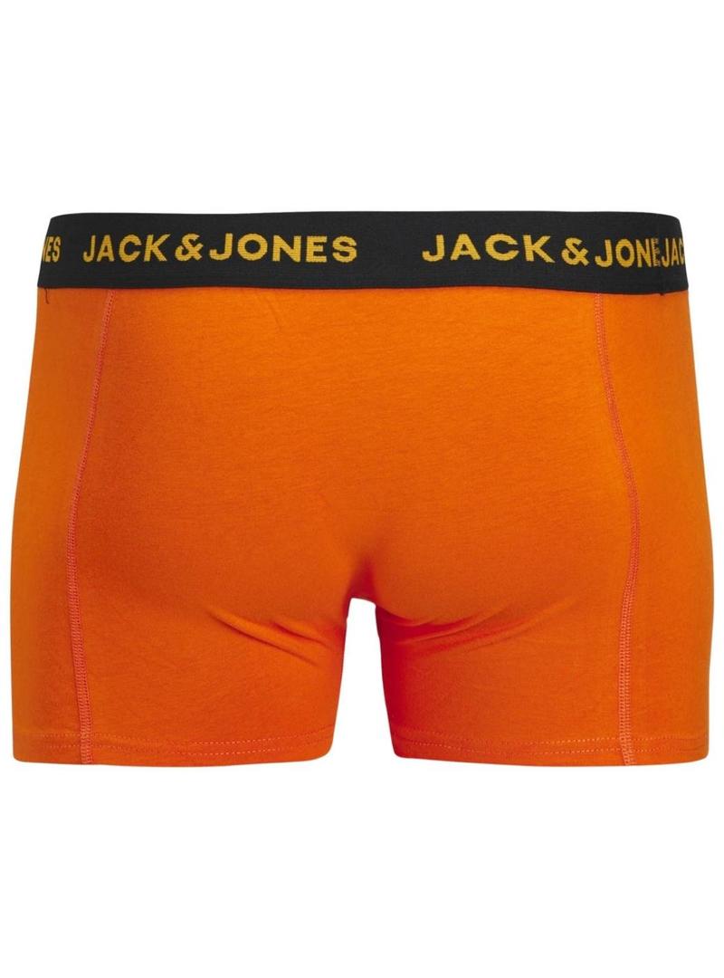 Conjunto de cuecas Jack and Jones multicolor para homem.