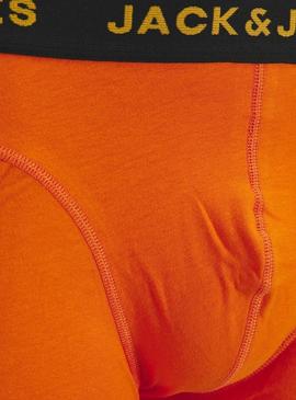 Conjunto de cuecas Jack and Jones multicolor para homem.