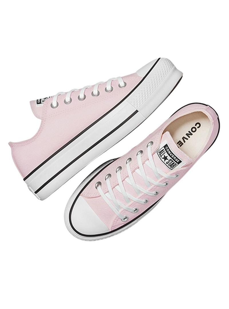 Sneaker Converse Chuck Taylor All Star Low Plataforma rosa