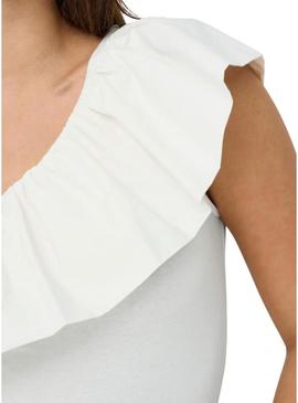 Top Only Soffy branco para mulher