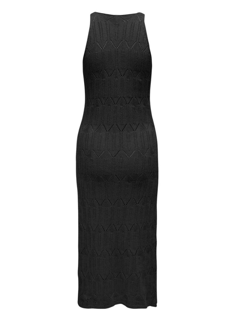 Vestido Only Mea preto para mulher.