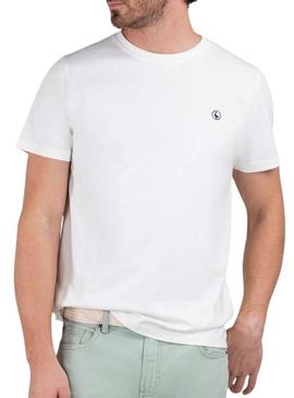 Camiseta El Ganso Basic branca para homem.
