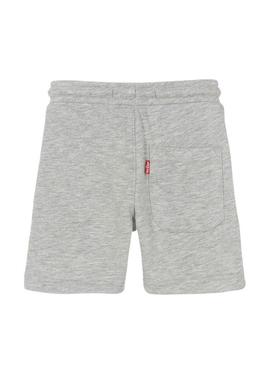 Bermuda Levis Monogram cinza para menino