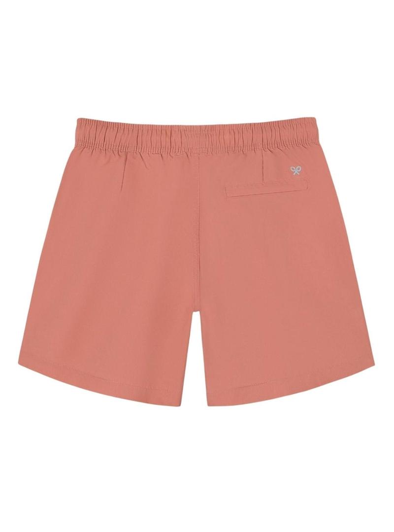 Fato de banho Silbon Liso coral para homens