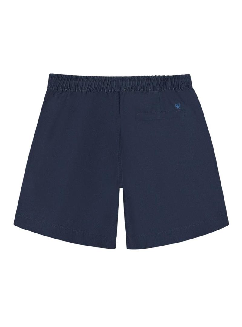  Fato de banho Silbon  Liso azul marino para homem