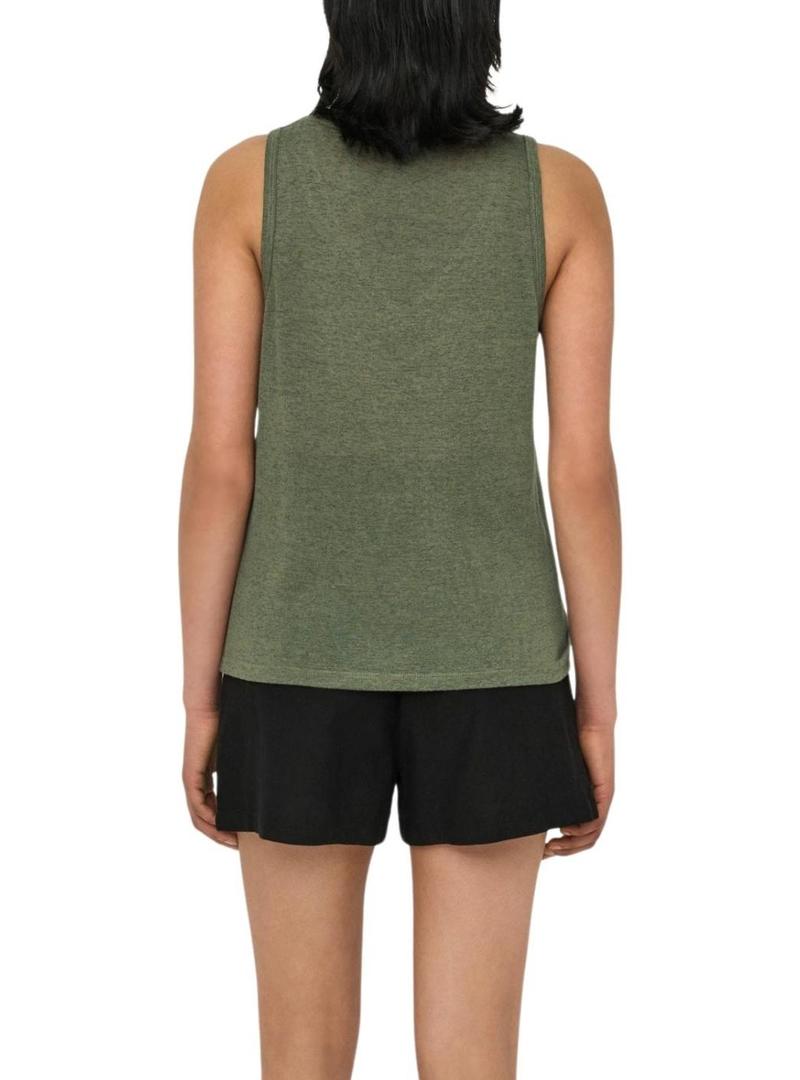 Top Apenas Penny verde para mulher