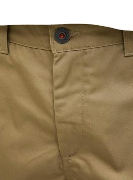 Bermudas Jack and Jones Karl camel para homem.